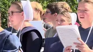 mennonite choir - Union Square Park - October 5, 2024 11:07 AM