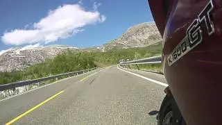 E6 Going north after Saltdal