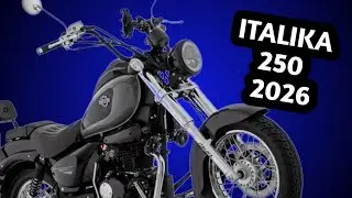 NUEVA ITALIKA TC 250 2026 / PRIMER RESEÑA DEL CANAL / TIBURCIO SOBRE RUEDAS 🔥🏍️