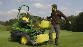 Farol Ltd | New John Deere 2750 Greens Mower 2750 In Use