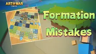 🚨 Stop Doing This! Rookie Formation Mistakes 🚨| Art of War