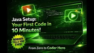 Java Setup Made EASY ⚡ Your First Java Code in 10 Minutes!