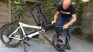 Hase Pino tandem  update 2021, meenemen op fietsdrager is geen probleem meer.