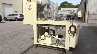 Used Doboy 751 tray former with Nordson hot melt glue (walk-around)