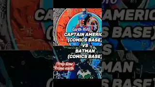 Batman prime earth  (prep time) vs Captain America (1610) #marvel  vs #dc #batman #captinamerica