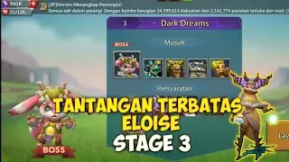 Lords Mobile Tantangan Terbatas: Eloise Stage 3 [Dream Witch]