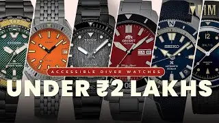 Accessible Diver Watches | under ₹2 lakhs #watches