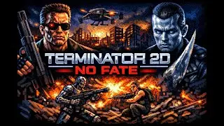 Terminator 2D NO FATE | Classic 16-Bit Style  #Terminator2D #gameplay