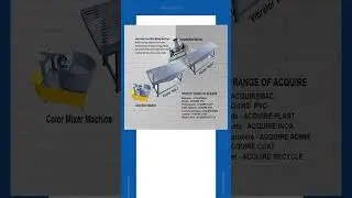 Machinery, Moulds & Oxide Colors | All in One Manufacturing Solution