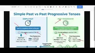 Simple Past VS past progressive