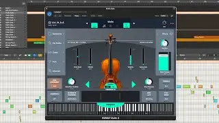 'Rose Gold' featuring the SWAM Violin