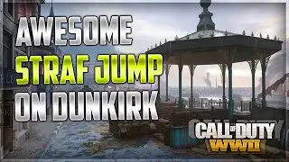 COD WW2 - &laquo;&nbsp;NEW &laquo;&nbsp;AWESOME HARD STRAFE JUMP GLITCH ON DUNKIRK ( Multiplayer DLC Glitches )