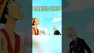 Luffy going to Grandline with her friends ☠️☠️ #luffy #anime #foryou #animeedit #zoro #sanji