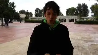 George filming my feet (with epic mouth music)