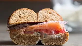 Simple Lox & Bagel Recipe | SAM THE COOKING GUY