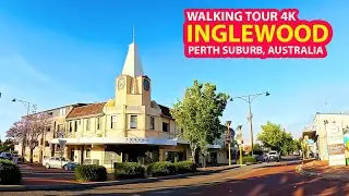 INGLEWOOD, Suburb in Perth, Australia (Walking Tour 4K) #perthsuburb