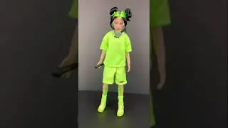 NEW Billie Eilish LA LIVE Doll! Watch FULL Review on my Channel! #shorts