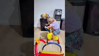 Kids gym set up for kids toys #kidstoys #homegym #momfinds