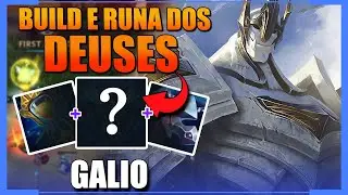 ESSE GALIO SUP &Eacute; IMORAL!! COMO JOGAR DE GALIO RUNAS E BUILD | League of Legends br