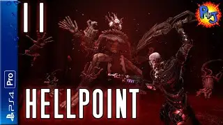 Let's Play Hellpoint PS4 Pro | Split Screen Multiplayer Co-op Gameplay | Ep. 11 Port Issoudun (P+J)