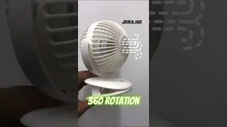 Wiwu Clip Fan FS03 2 in 1 Table 360 Degree Rotation #wiwufs03