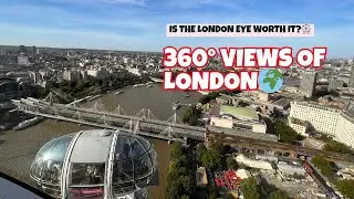 London Eye Experience 🎡 | Breathtaking Views of London! 🌆✨