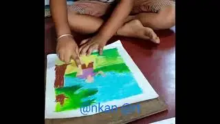 How To Draw Landscape Kite play . Art Ankan 6 year old# 2022