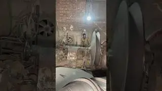 Pure stainless steel iron satellite signal dish antenna making process #shorts #handmade #skills
