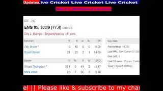England vs Ireland, Only Test - Live Cricket Score