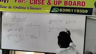 alternating current...only capacitor contained in ac circuit then current lead by voltage v by 90