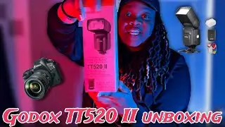 Godox TT520 II Unboxing (THIS CAMERA FLASH SPEED LIGHT IS THE BEST FOR BEGINNER PHOTOGRAPHERS!!)