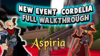AQW Private Server 2020 - FULL Walkthrough CORDELIA (ASPIRIA)