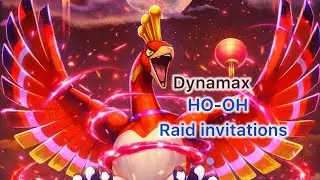 Live invitation of Dynamax ho-oh in pokemon go#live#pokemongo#stream