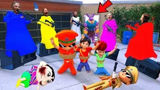 😭 Little Singham Got Kidnapped By Granny & Kaal Kicko Save Little Singham in Gta 5