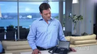 How to set up a 3-way conference with the IRIS V video phone