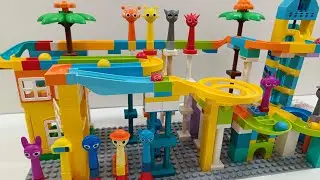 Extreme Marble Run Course: Spirals, Slides and Smart Design