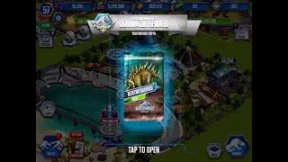 Opening my kentrosaurus pack :D Jurrasic world the game