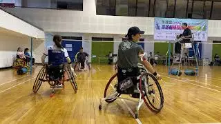 【輪椅羽球EP 111】 高雄永達盃/楊正忠-陳芳玉&｜曾建彰-張燦輝2024-10-26｜
