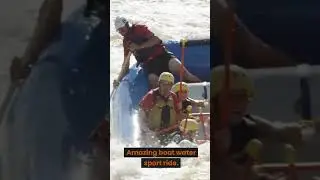 Adrenaline Rush on the Water: Speed Boat Racing Spectacle #sports #shorts, #watersport