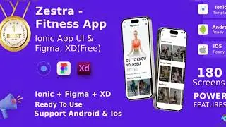 Game Store App UI Kit Android iOS Figma XD Sketch Ionic Genesis