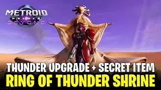 Ring of Thunder Shrine Guide - Thunder Shot Upgrade & Secret Item | Metroid Prime 4: Beyond