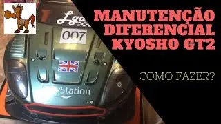 Como trocar diferencial RC Kyosho GT2 (automodelos/carro de controle remoto)?