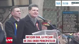 Președintele Nicușor Dan, prezent la Focșani și Iași de Ziua Unirii Principatelor