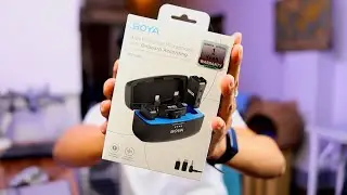 စွယ်စုံသုံးလို့ရတဲ့ Boya 3 in 1 Wireless Microphone