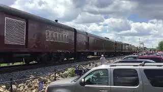 Canadian Pacific 2816 The Empress Arrives At Davenport Iowa