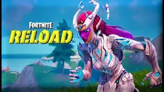 The Cube Queen skin! Squads Reload, Gameplay (Fortnite Chapter 7 Season 1)