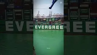 EVERGREEN APEX | Eastern container terminal | Port authority | #ship #cargo_ship #mega_ship #ECT