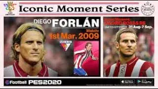 ⚡D.FORLAN⚡ l ICONIC CARD l WHATSAPP STATUS l HAT-TRICK l PES 2022 l #shorts l