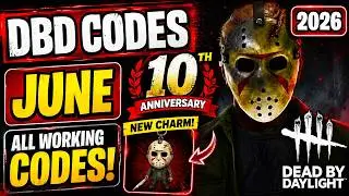 Dead by Daylight 10th Anniversary Codes (June 2026) – 10M Bloodpoints + New Charm (ALL WORKING)