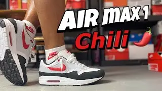 Обзор кроссовок Nike Air Max 1 &laquo;University Red&raquo; и на ногах!